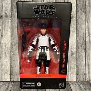 Star Wars ISB Tactical Agent Action Figure - White & Black